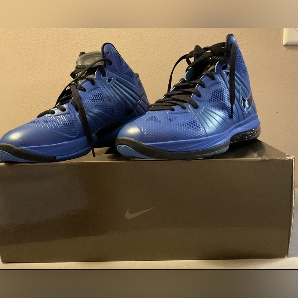Men’s Nike Lebron 8 P.S. Varsity Royal/BLK-VBRNT BL 2011. NEW W/BOX. Athletic